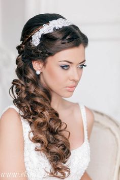 	Half Up Half Down Wedding Hairstyles	