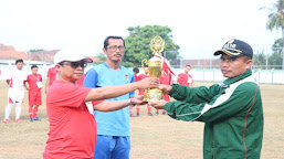 Peringati HUT RI ke 74 Kecamatan Jayanti, Turnamen Sepakbola Jayanti Cup 2019 Dibuka