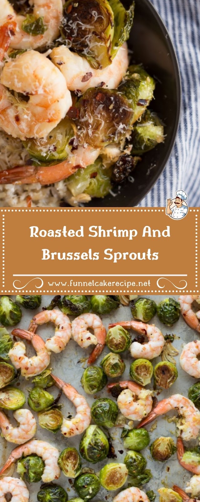 Roasted Shrimp And Brussels Sprouts