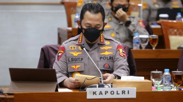 Kapolri Jenderal Listyo Sigit Prabowo RDP dengan Komisi III
