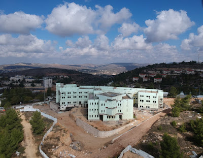 Construction site of new IDF Prep Academy campus