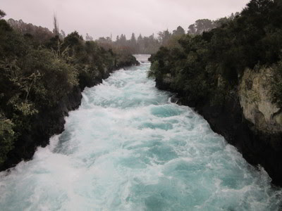 Huka Falls, Taupo, Nueva Zelanda