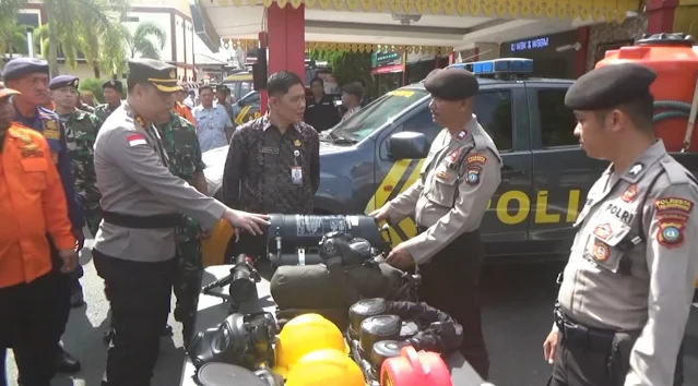Pimpin Apel Deklarasi Pencegahan Karhutla, Wakapolresta Tanjungpinang Ajak Masyarakat Cegah Karhutla