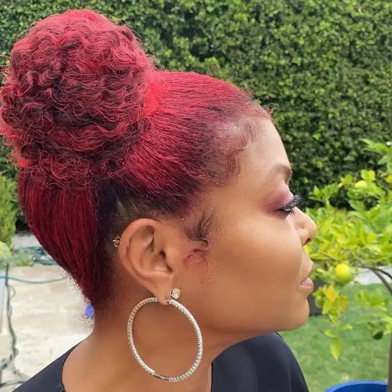 Red - 2021 hair color trend