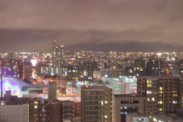 札幌の夜景