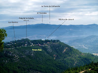 Panoràmica des de la Urbanització de les Rovires de Cervelló