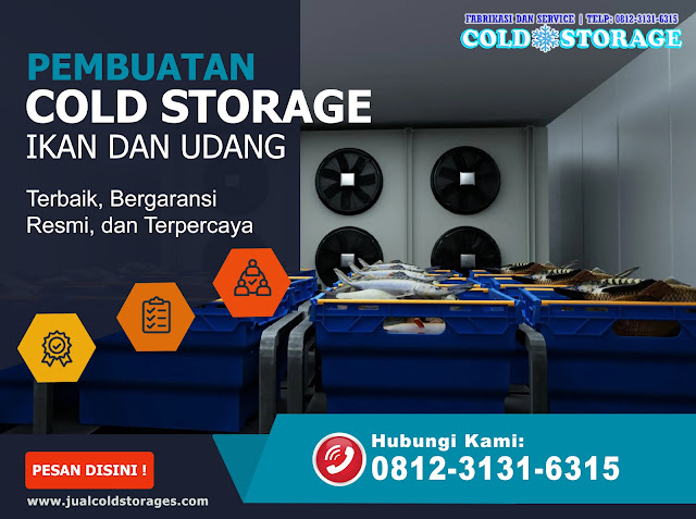 Jual Cold Storage Room Ikan, Jual Cold Storage Room Udang, Harga Cold Storage Room Ikan, Harga Cold Storage Room Udang