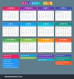 Kalender Indonesia 2020