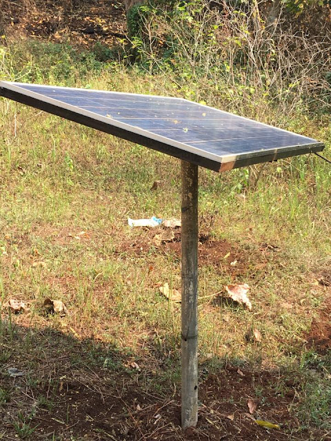 A small project that FWFCC and Seaeco had earlier initiated was the purchase and installation of a solar panel and batteries for Rangers at the Mai Yuk Station. Previously there had been no lights or way to charge cell phones.