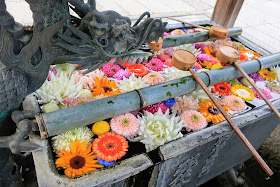 京都 柳谷観音 花手水 蜷川実花