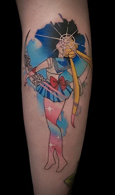 Inspiração: Tatuagens fofas para fãs de Sailor Moon!