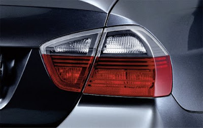 Dark line rear lights BMW 3 Saloon