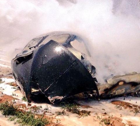 Airbus A400M Nose Wrecked