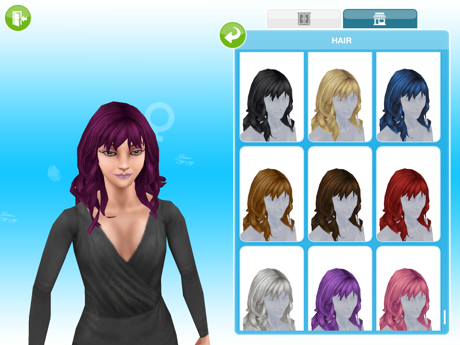 Missy39s Sims And Stuff The Sims Freeplay Boutique Hair Event