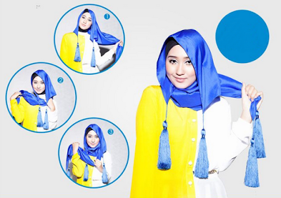 Model Hijab Terbaru Untuk Pesta Stylish
