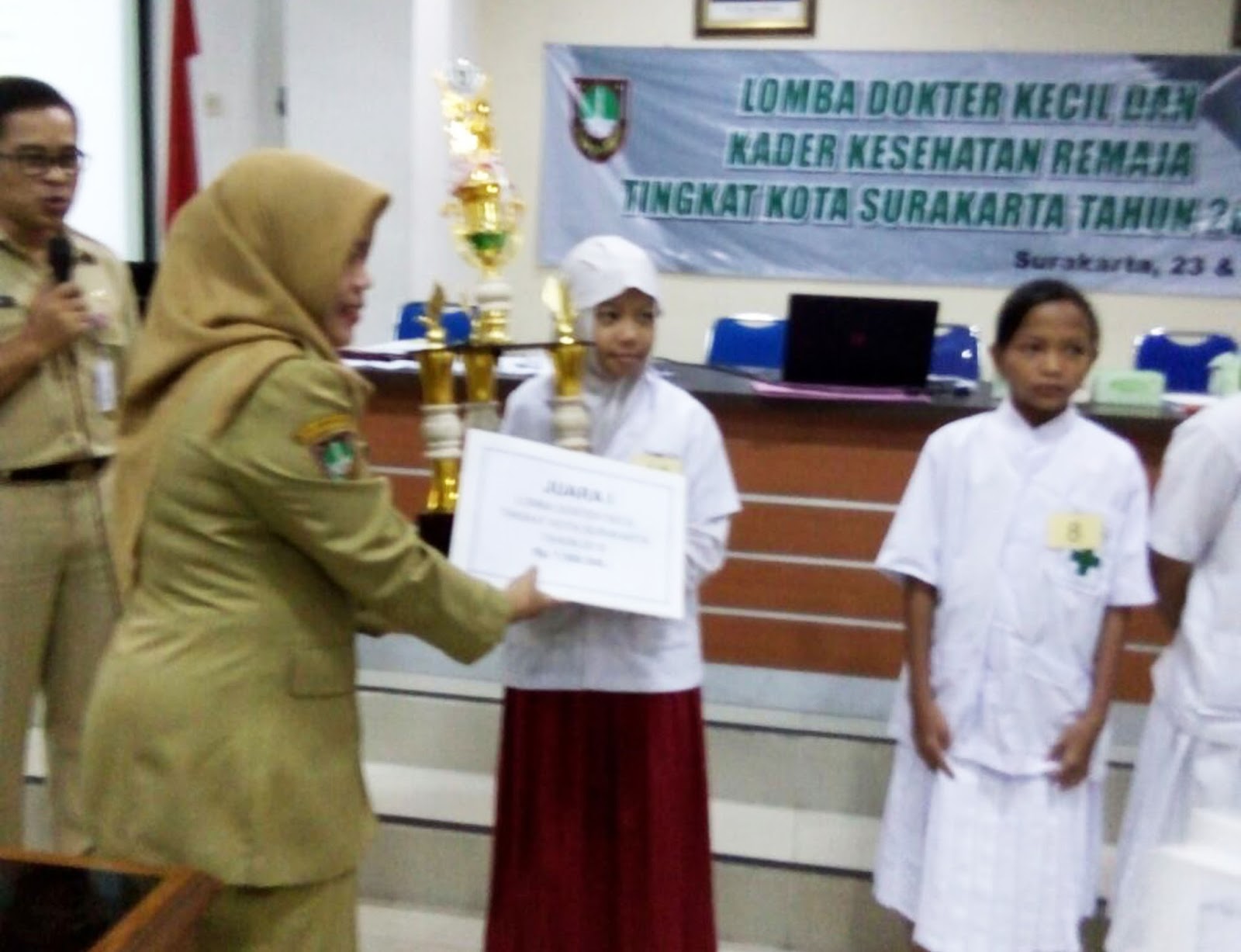 Solo Jawa Tengah Farah Meyliana Artanti siswa kelas 5 A Sekolah Pendidikan Karakter Berbasis TIK SD Muhammadiyah 1 Ketelan Surakarta berhasil menyabet