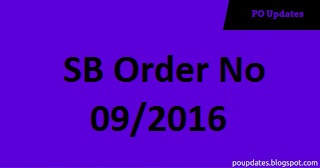 SB Order 09/2016 : Discontinuation of Public Provident Fund (PPF) Agency Scheme, Commission under Pay Roll Savings Schemes (PRSS) and Sanchayika Scheme with effect from 01/10/2016 