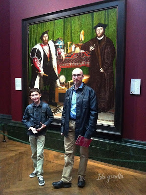 "Los Embajadores" de Holbein