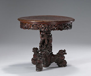 Chinese Wood Carving And Furniture.