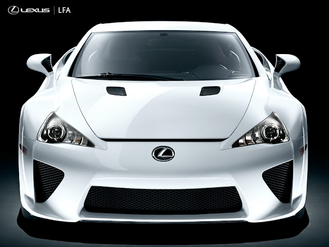 Lexus LFA exterior front view