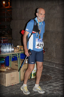 Trotón Al tras crizar la meta en Segovia