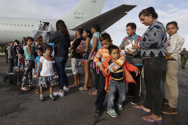 Brasil ayudó a trasladar a 131 refugiados venezolanos a otros estados
