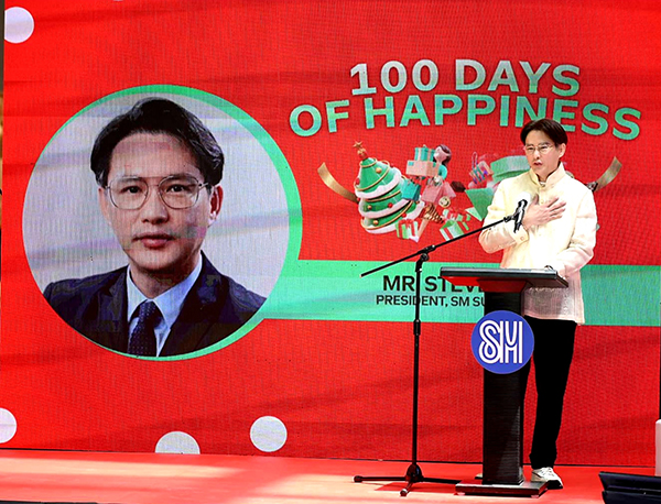 100 Days of Happiness 2022, SM Supermalls, countdown to Christmas, Christmas countdown, shoppers, sharing, livelihood opportunities, SM North EDSA The Block, for children, for women, Zarah Juan, Spark PH, Girl Scouts of the Philippines, UNICEF, building the future, brownies, marginalized women, hope for the future, Christmas, Brownies Unlimited, upcycling, SM Supermalls President Steven Tan