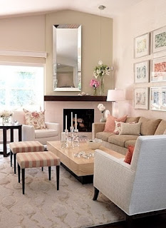 elegant+living+room+design+with+pink+walls
