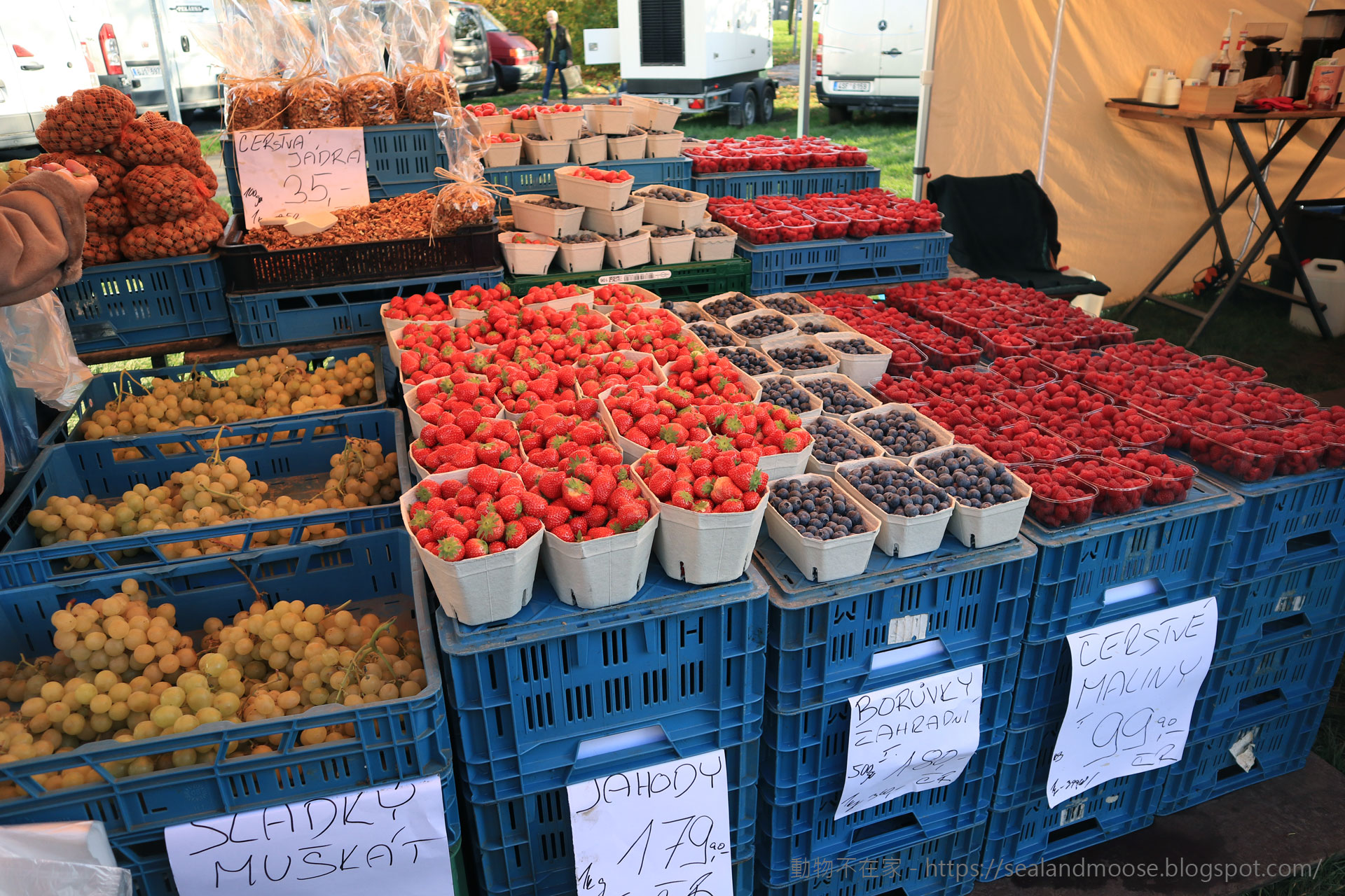 Kulatak Street Market 的水果攤