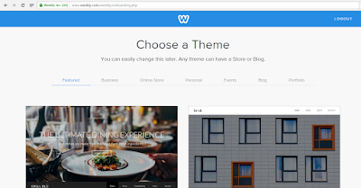 Cara Mudah Membuat Blog Dengan Weebly