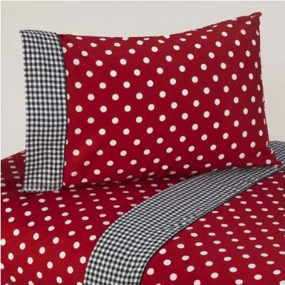  Black White Bedding on Twin Sheet Set For Red And White Polka Dot Ladybug Bedding Collection