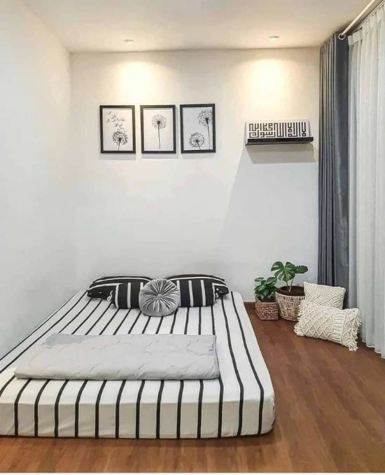 model kamar tidur lesehan minimalis