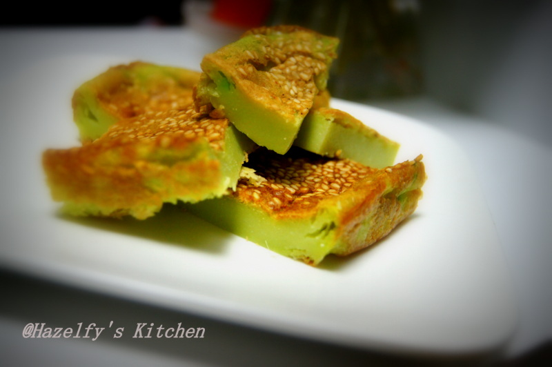 Dapur Perantau / Traveler's Kitchen: Resepi 10 : Bingka Pandan