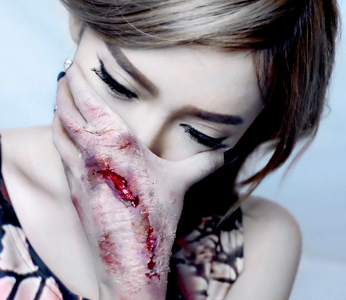 Zombie Make Up Tutorial For Halloween Stella Lee Indonesia