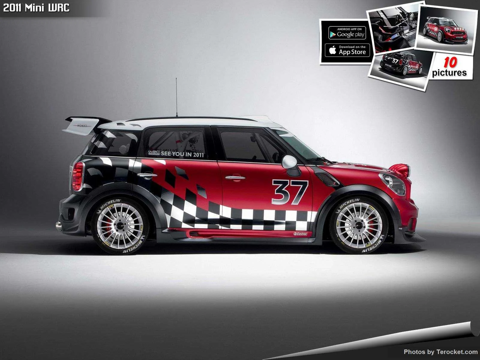 Hình ảnh xe ô tô Mini WRC 2011 & nội ngoại thất