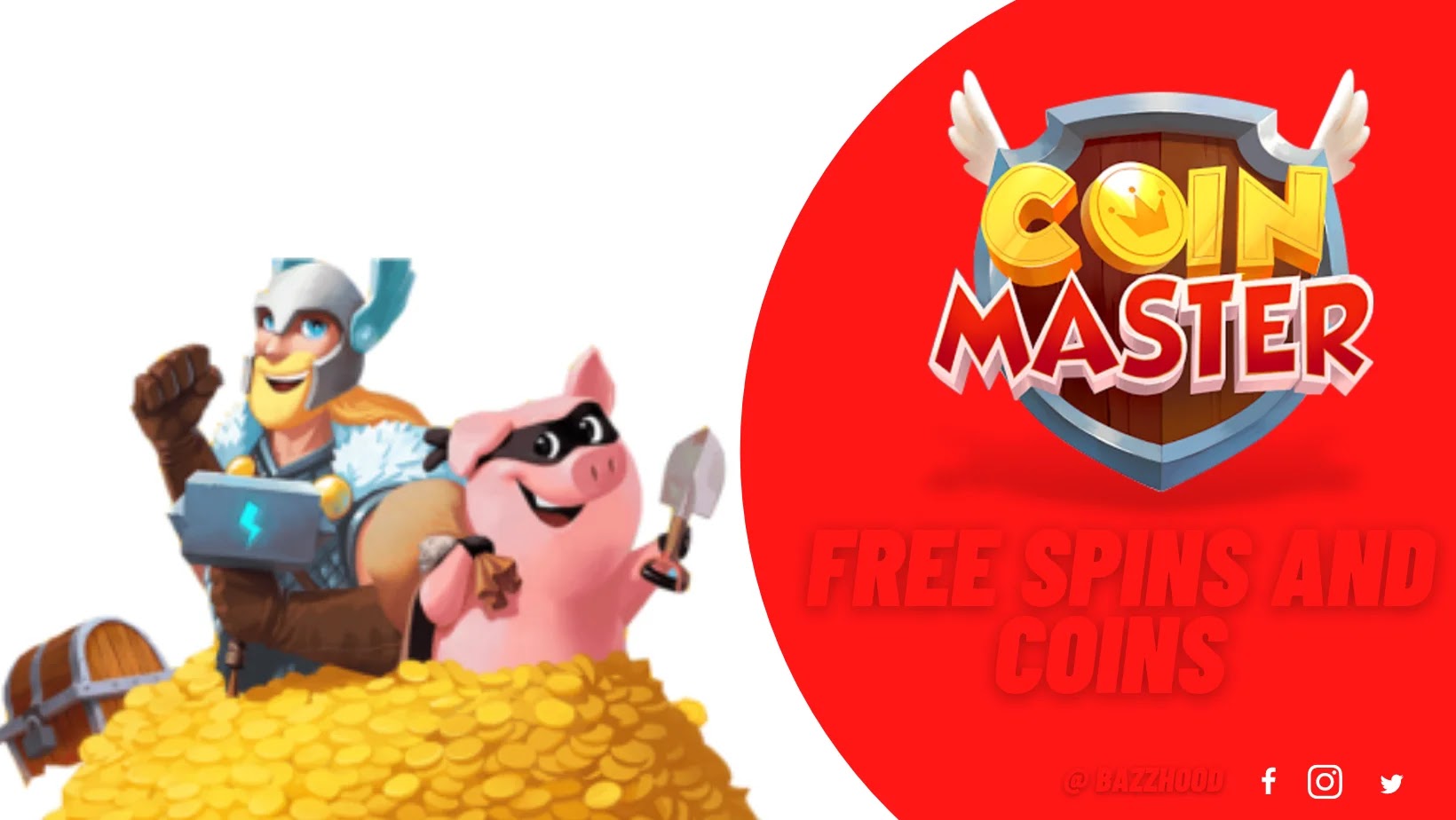 Coin Master daily free spins new links how to get free spins on Coin Master today 2021.