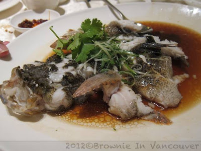 Imperial Treasure Steamed Sun Hock Fish