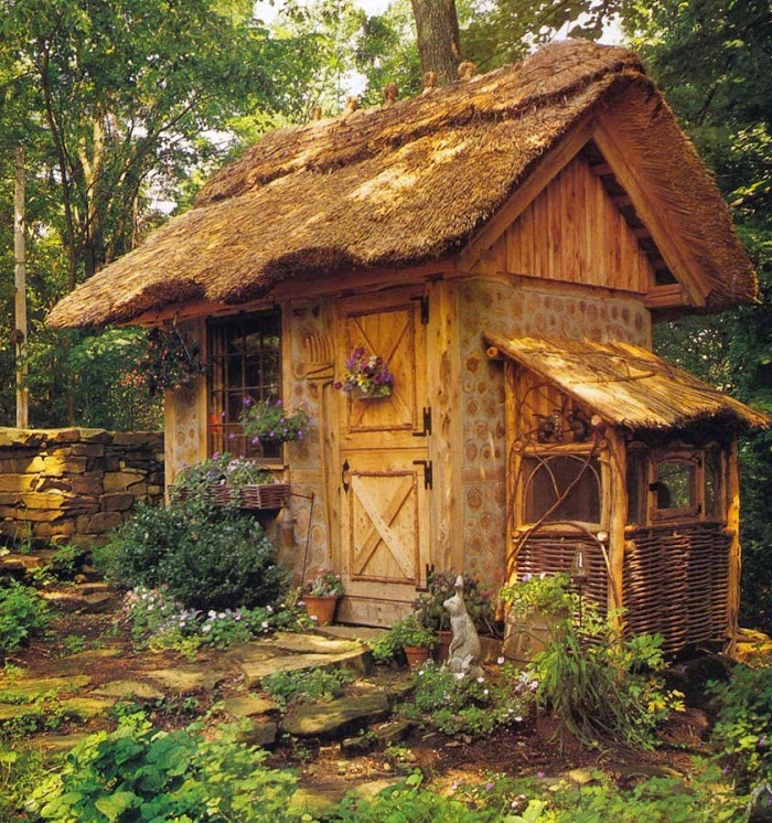 Cordwood Sheds and Cabins - Rustic Fabulous