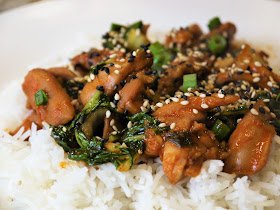 Dak Bokkeum (Chicken Stewed with Gochujang)