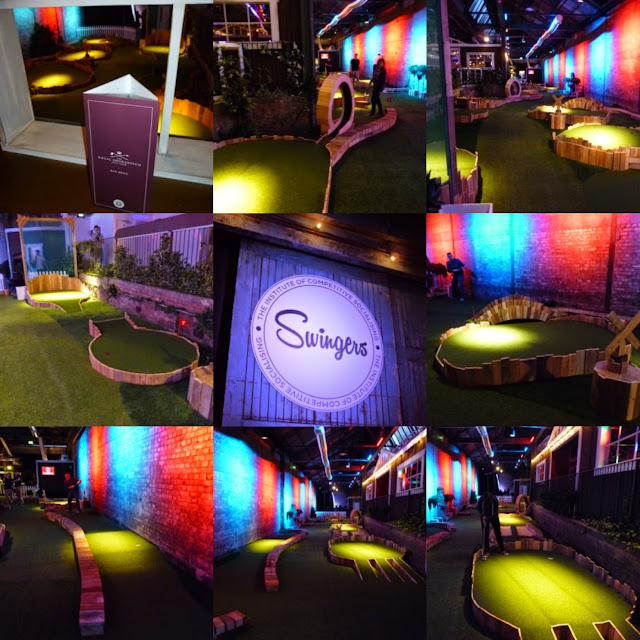 Swingers Crazy Golf in London, September 2014