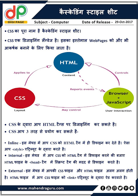 DP | Cascading Style Sheets ( CSS ) | 29 - 10 - 17