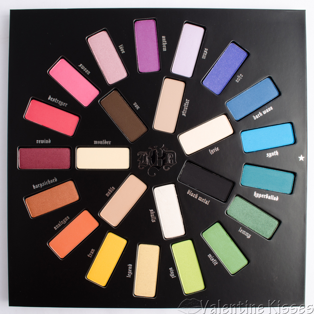 Valentine Kisses Kat Von D Mi Vida Loca Remix Eyeshadow Palette