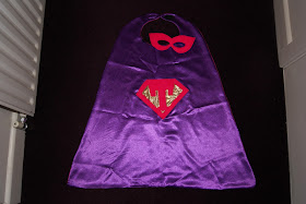 Purple Princess Super Hero Cape