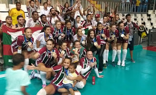 Fluminense FC Campeão Estadual Feminino de Voleibol de 2016