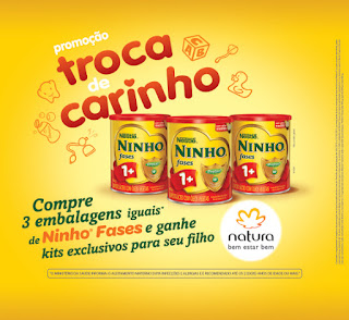 Promoção Nestlé kit fases