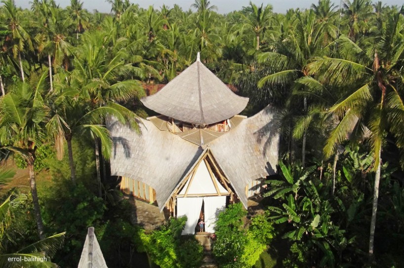 Di Bali Ada Rumah Unik Yang Terbuat Dari  Bambu  Dunia 