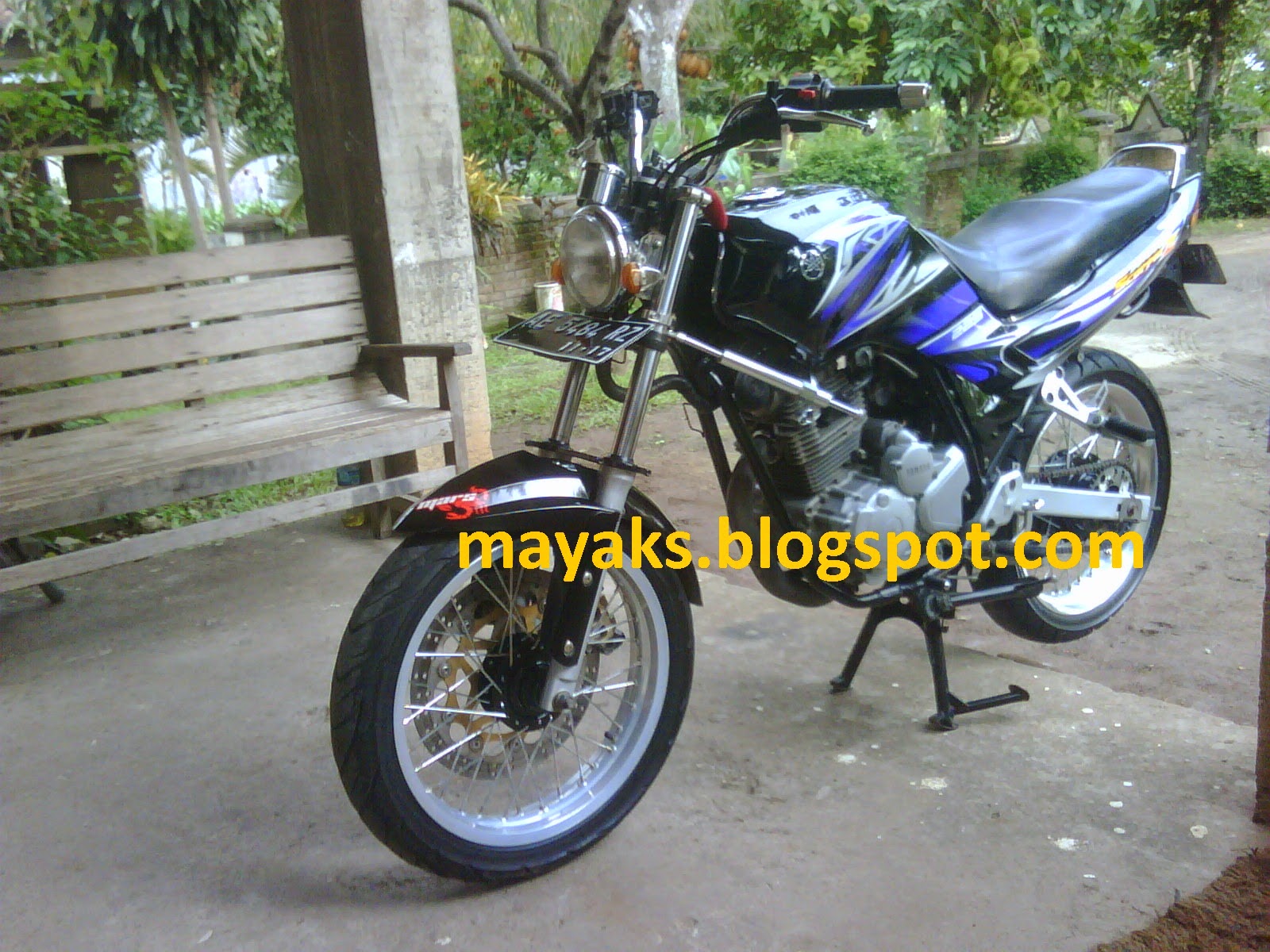 Yamaha Scorpio Z Modif Supermoto Foto Modifikasi Motor Terbaru