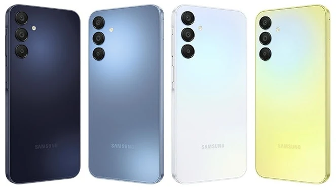 Samsung Galaxy A15 5G colours.