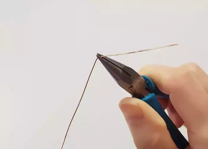 中継用メガネ留めのやり方 step1