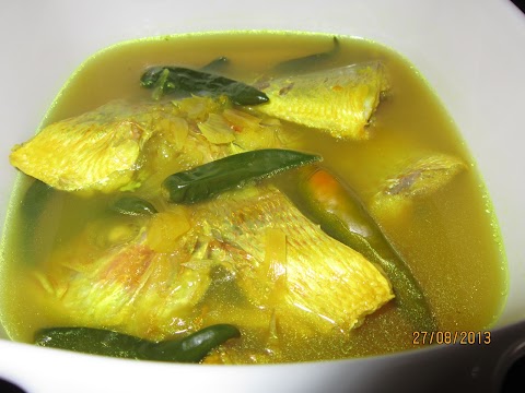 ikan susu masak pindang